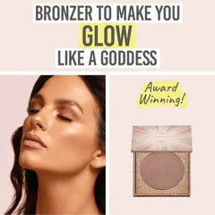 Bellamianta Illuminating Bronzing Powder - Beauty and the Boutique - Bronzer to make you glow like a goddess