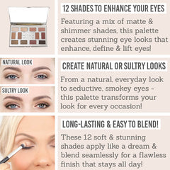 Benefits of Blinc the Rare Gem Eyeshadow Palette