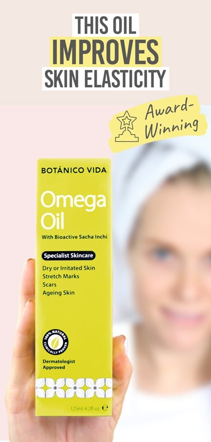 Botanico Vida Omega Oil - Beauty and the Boutique - This oil improves skin elasticity!