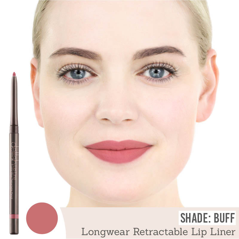 Delilah Delilah Long Wear Retractable Lip Liner in Buff