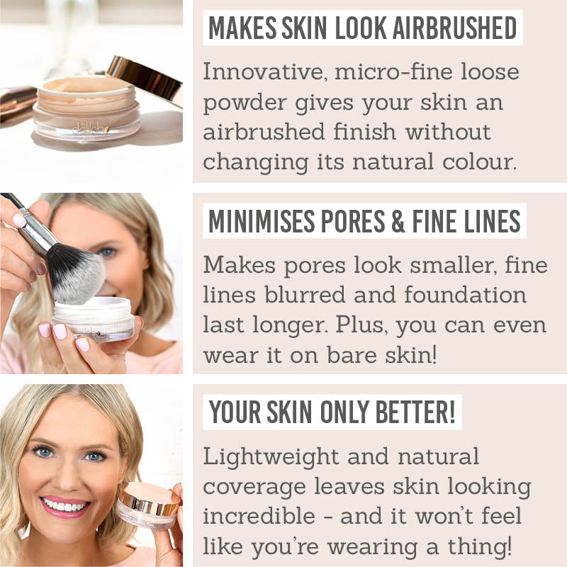 Benefits of Delilah Pure Touch Micro Loose Powder Translucent