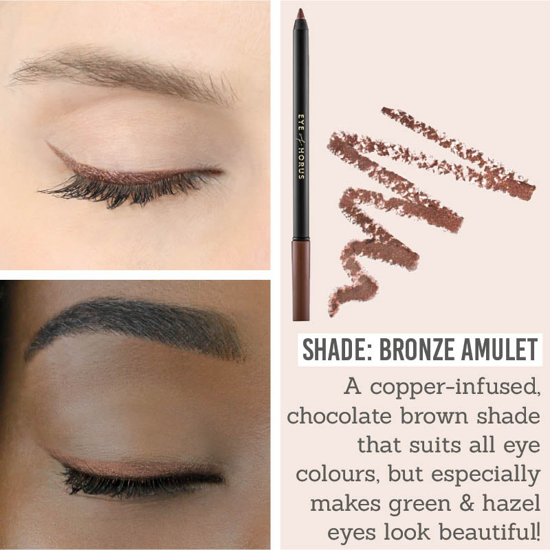 Eye of Horus Goddess Eyeliners in shade Bronze Amulet