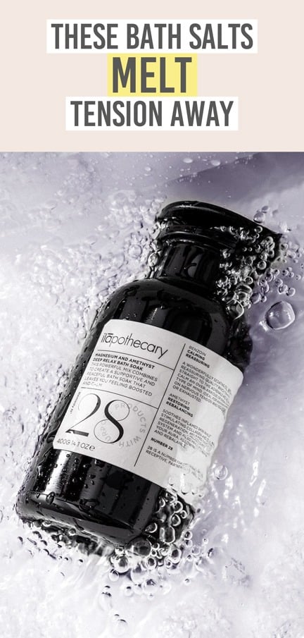 ilapothecary Magnesium & Amethyst Deep Relax Bath Soak - Beauty and the Boutique - These bath salts melt tension away! 