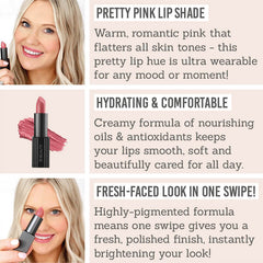 Benefits of IZI Beauty Empowered Lipstick in Fearless