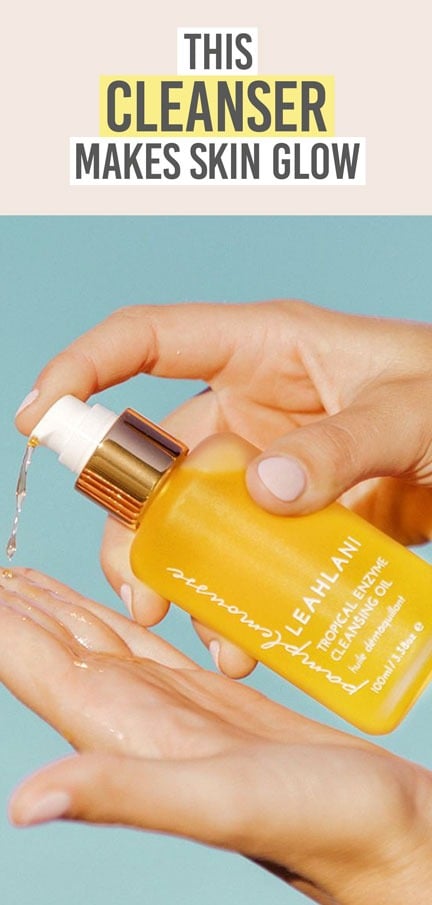 Leahlani Pamplemousse Tropical Enzyme Cleansing Oil - Beauty and the Boutique - This cleanser makes skin glow!