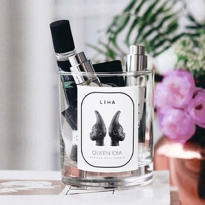 Once candle is finished, reuse the container for storage