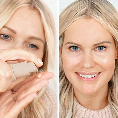 Apply after skincare, before foundation, for a smooth & glowy base