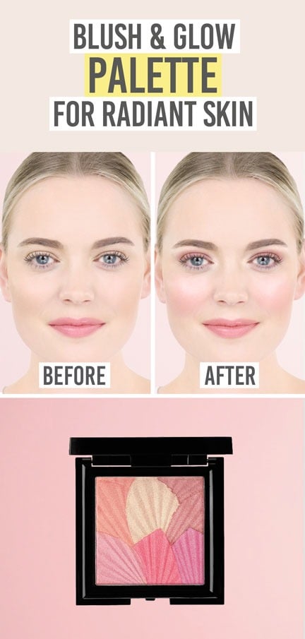 Mii Cosmetics Celestial Skin Shimmer in Rose Quartz - Beauty and the Boutique - Blush & glow palette for radiant skin