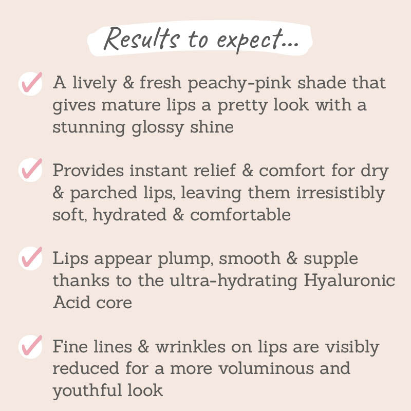 Mii Cosmetics Hydraboost Lip Lover Lipstick in Spring Fling results to expect