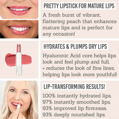 Benefits of Mii Cosmetics Hydraboost Lip Lover Lipstick in Spring Fling