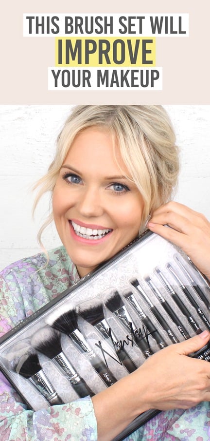 Nanshy Masterful Collection - Beauty and the Boutique - This brush set will improve your makeup 