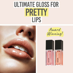 Nude Envie Lip Gloss in Affection & Whisper