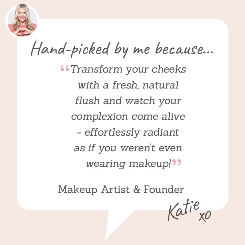 Powder Blush in Enamor & Enchant – Hand-picked by Katie for a fresh, natural flush that gives effortlessly radiant, barely-there beauty.