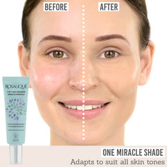 Rosalique 3 in 1 Anti Redness Miracle Formula before and after results