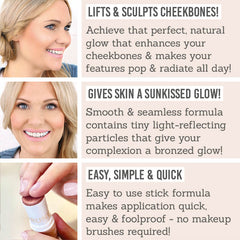 Benefits of Runway Room Cosmetics Mineral Rose Bronze Cream Stick 