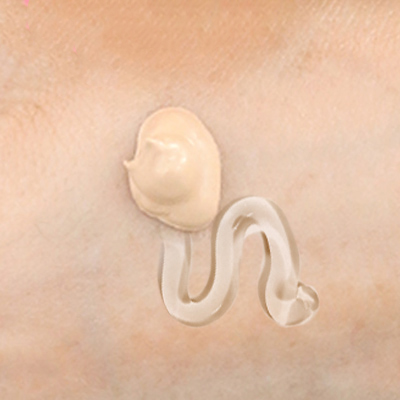 For dry skin too; mix primer & foundation together & apply