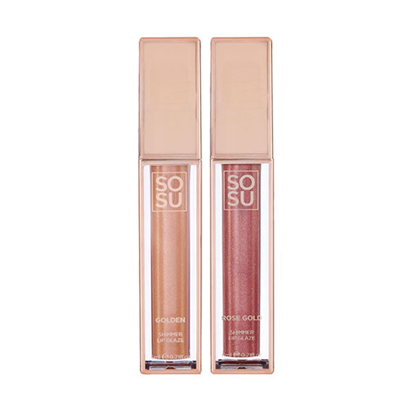 SOSU Shimmer Lip Glaze Duo