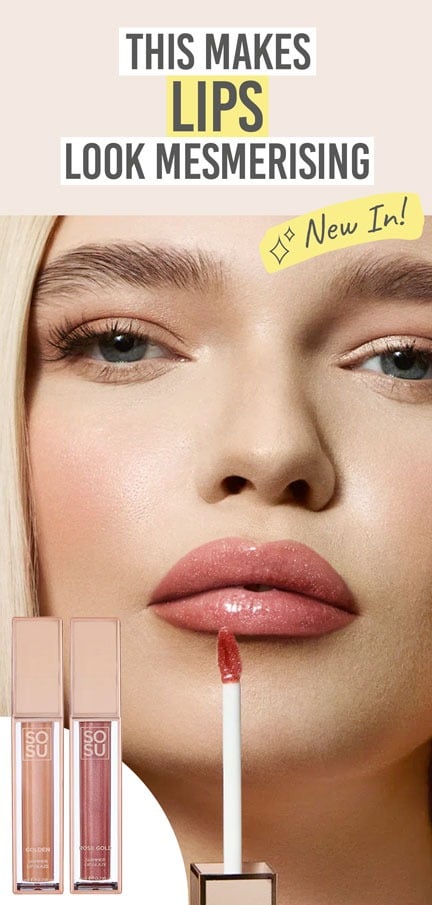 SOSU Shimmer Lip Glaze Duo - Beauty and the Boutique - This duo makes lips look mesmerising!