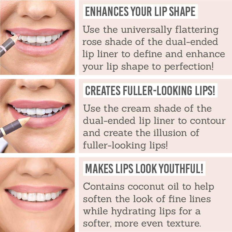 Studio 10 Age Reverse Lip Liner - Key Benefits: enhances your lip shape, creates fuller-looking lips, makes lips look youthful