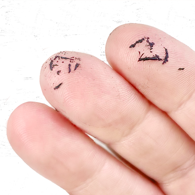 See the protective tubes of mascara slip away from your lashes harm-free